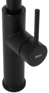 Rea Nest, vysoká dřezová baterie, černá, REA-B2057
