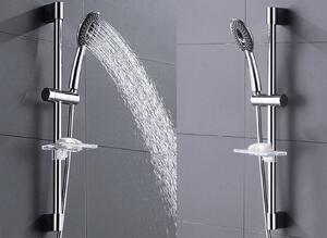 Rea příslušenství, sprchový sloup s držákem ruční sprchy 70cm, zlatá, REA-P5981