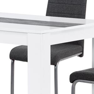 Jídelní stůl IGOR bílá/beton