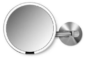 Simplehuman Kosmetická zrcadla - Kosmetické nástěnné zrcátko s LED osvětlením, lesklá nerez ST3015
