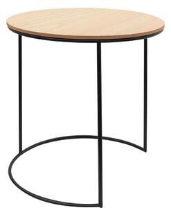 Tutumi, konferenční stolek SG1910-88 velikost M (39x39x40cm), černá-hnědá, KRZ-01801