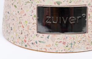 Světle růžový terrazzo odkládací stolek ZUIVER VICTORIA 41 cm