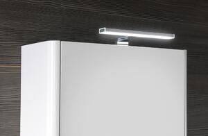 Sapho LUCIE galerka s LED osvětlením, 55x70x17cm, bílá LU055-0030