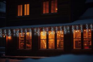 Aga Vánoční světelný závěs 100 LED Studená bílá