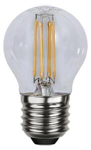 LED žárovka E27 G45 Clear