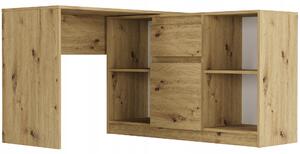 Rohový PC stolek Nokru (artisan). Akce -11%