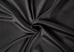 Saténové prostěradlo LUXURY COLLECTION černé - 200/220 cm
