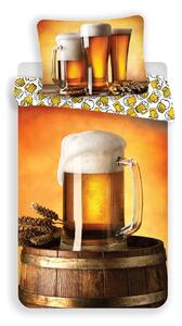 Bavlněné povlečení pro všechny milovníky piva. Rozměr povlečení je 140x200, 70x90 cm