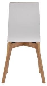 Bílá jídelní židle ROWICO GRACY