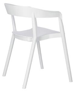 Židle Bow bílá