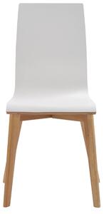 DNYMARIANNE -25% Bílá jídelní židle ROWICO GRACY