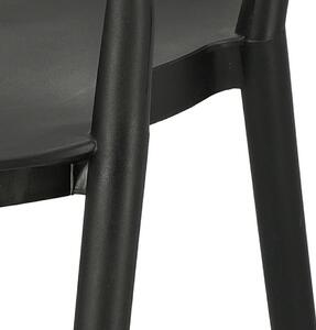 Židle Bow černá