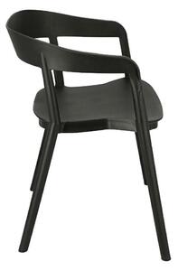 Židle Bow černá