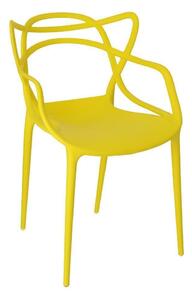 Židle Lexi žlutá