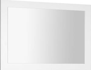 Sapho NIROX zrcadlo v rámu 1200x700x28 mm, bílá lesk NX127-3030