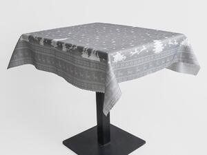 XPOSE® Čtvercový ubrus NORWAY - šedý 100x100 cm