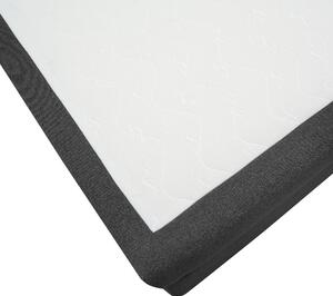 Postel s matrací LINETTE černá, 180x200 cm