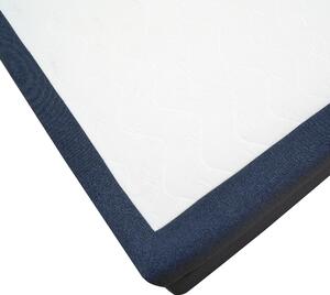 Postel s matrací LINETTE modrá, 180x200 cm