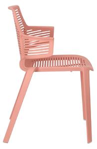 Židle Ikona růžová