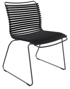 OnaDnes -20% Černá plastová zahradní židle HOUE Click