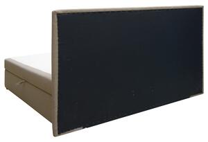 Postel s matrací LINETTE béžová, 180x200 cm