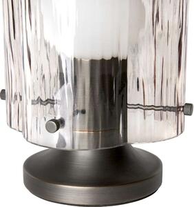 GUBI - Seine Stolní Lampa Smoke/Antique Brass - Lampemesteren