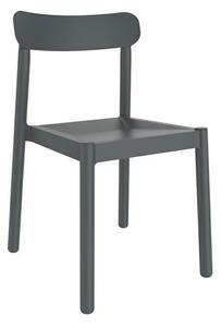 Židle Elba tmavě šedá