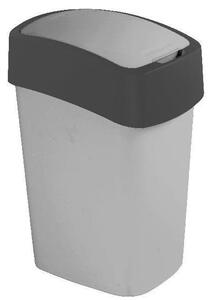 Odpadkový koš Curver Flipbin 02172-686 50 L, šedý,plast
