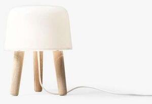 &Tradition - Milk NA1 Stolní Lampa Natural s White Cable&Tradition - Lampemesteren