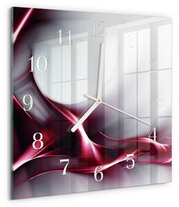 Skleněné hodiny Abstrakce zskb-30x30-00083184