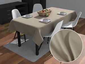 Biante Obdélníkový bavlněný saténový ubrus ST-021 Latte 50x100 cm