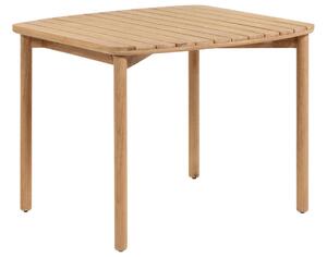Dřevěný jídelní stůl Kave Home Sheryl 90 x 90 cm