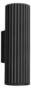 Nástěnné svítidlo Karbon, 1x černé kovové stínítko, (20 cm)