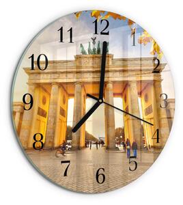 Skleněné nástěnné hodiny Berlín zsoc-fi30-00176945