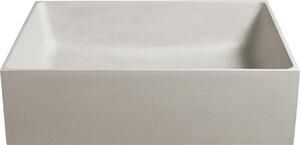 TONEB FORMIGO betonové umyvadlo, 47, 5x14x36, 5 cm, písková FG013