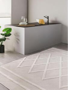 Ručně tkaný interiérový/exteriérový koberec se strukturovaným povrchem Bonte