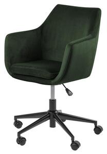 Kancelářská židle na kolečkách Nora VIC zelená