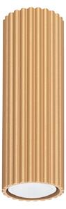 Stropní svítidlo Karbon, 1x zlaté kovové stínítko, (20 cm)