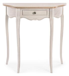 Krémový konzolový stolek 35x80 cm Clarisse – Bizzotto