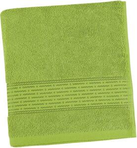 Froté ručník Lucie 450 g/m2 - žlutozelená