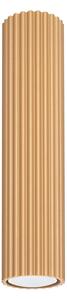 Stropní svítidlo Karbon, 1x zlaté kovové stínítko, (30 cm)