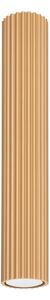 Stropní svítidlo Karbon, 1x zlaté kovové stínítko, (40 cm)