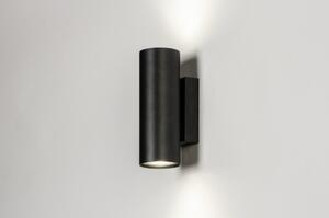 Nástěnné designové svítidlo Teramo Black (LMD)