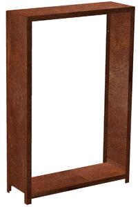 Stora Zahradní dřevník 180 x 120 x 40 cm, corten CORGARDEN 1035