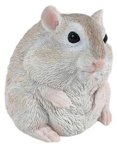 Křeček figurka polystone 10x9,5x9cm, mix
