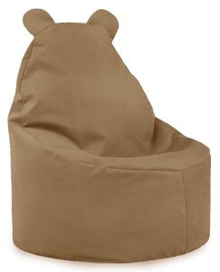 Sedací vak Primabag Teddy plyš béžová