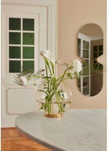AYTM - Globe vase w. stand Ø21 Forest/GoldAYTM - Lampemesteren