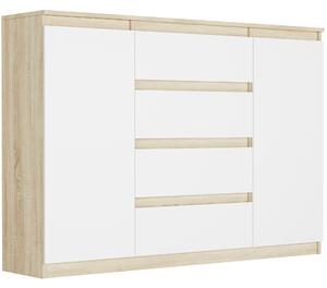 Komoda Framire 140 x 40 x 98 cm dub sonoma mat