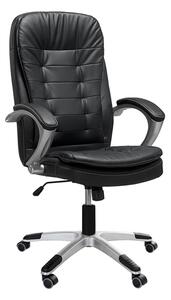 Elegantní kancelářská židle v černé barvě