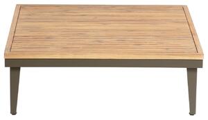 Kave Home Dřevěný zahradní konferenční stolek LaForma Pascale 90 x 90 cm